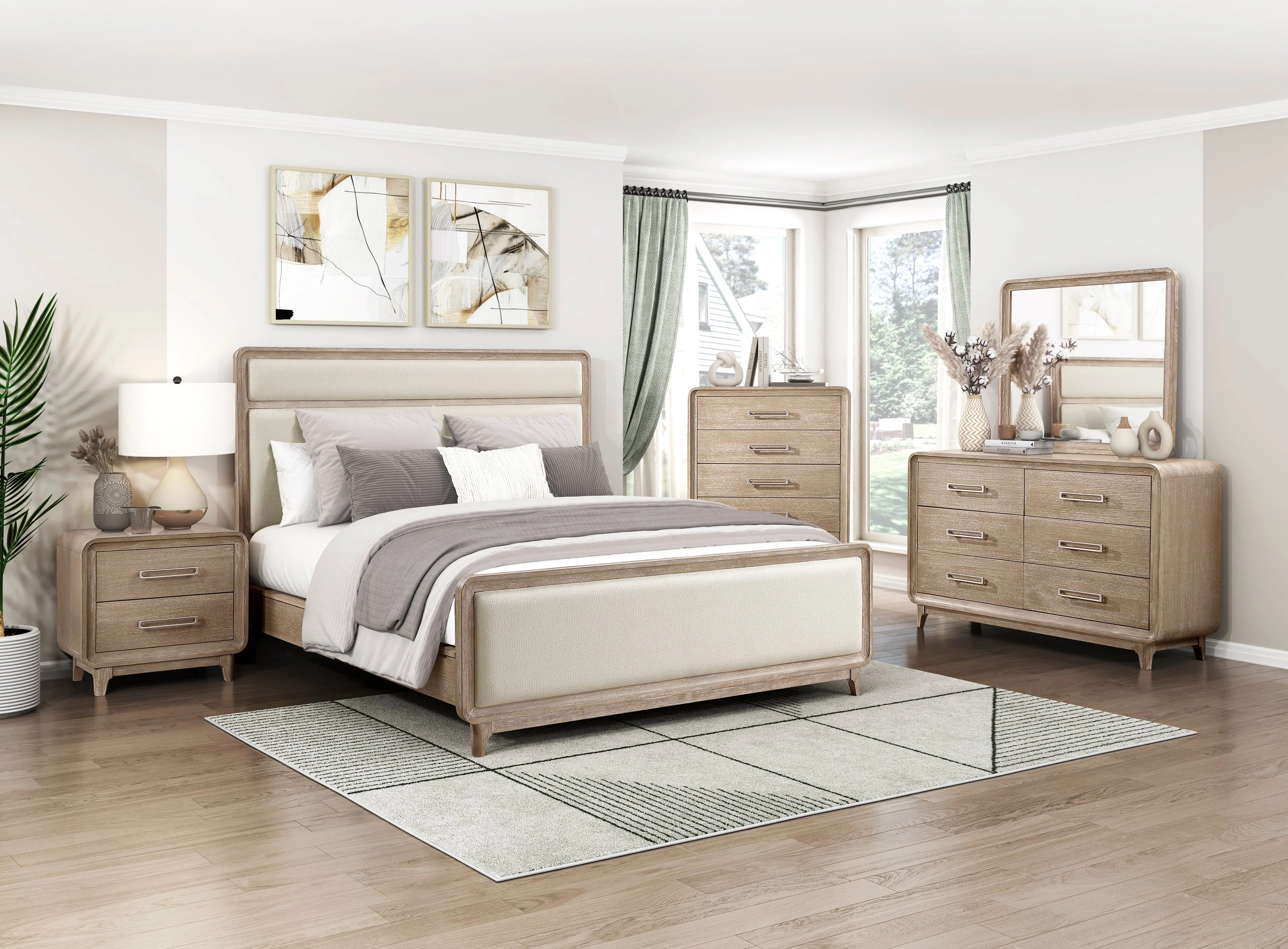 Wilshire Natural Nightstand - Image 4