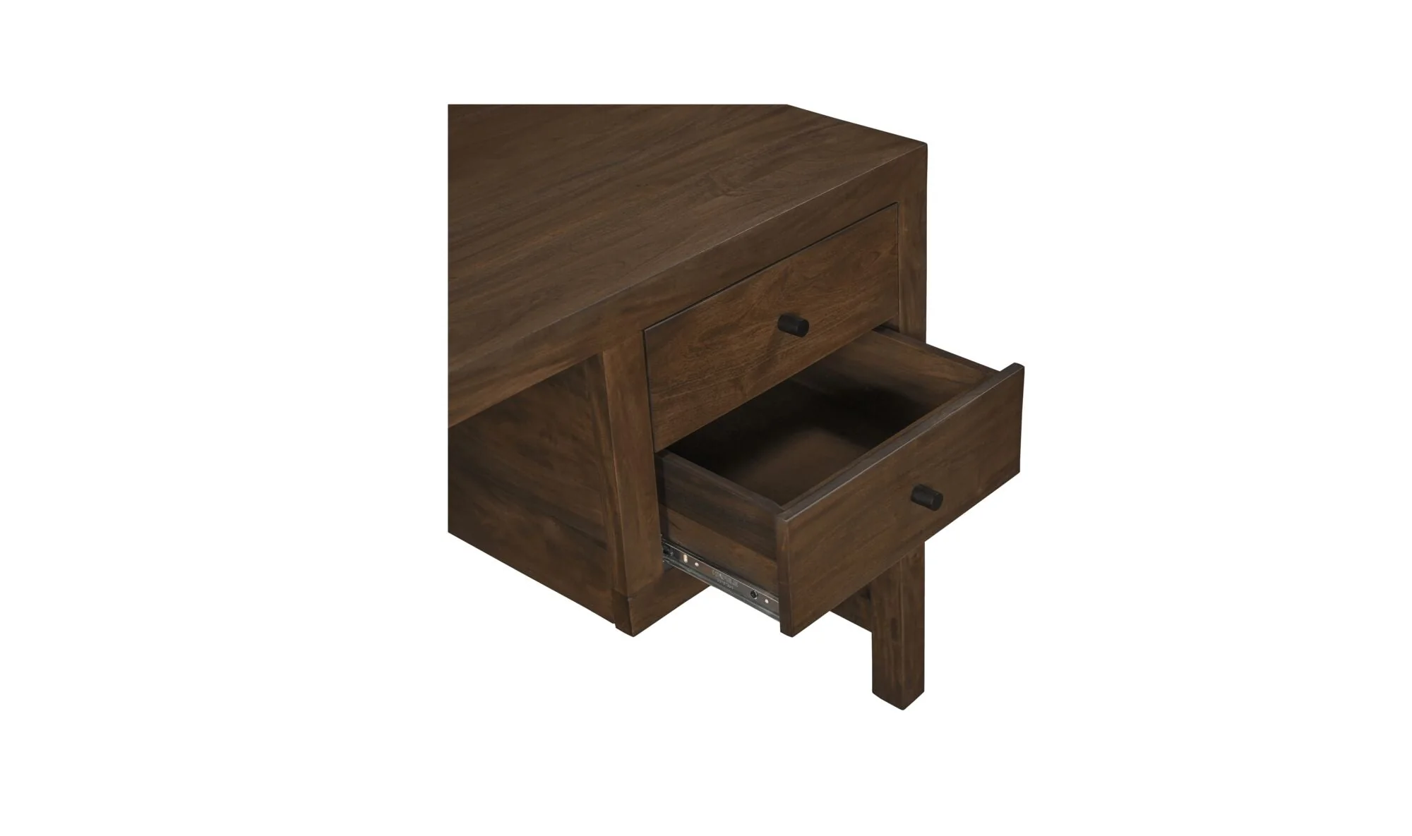 Windsor Desk Dark Brown - Image 9