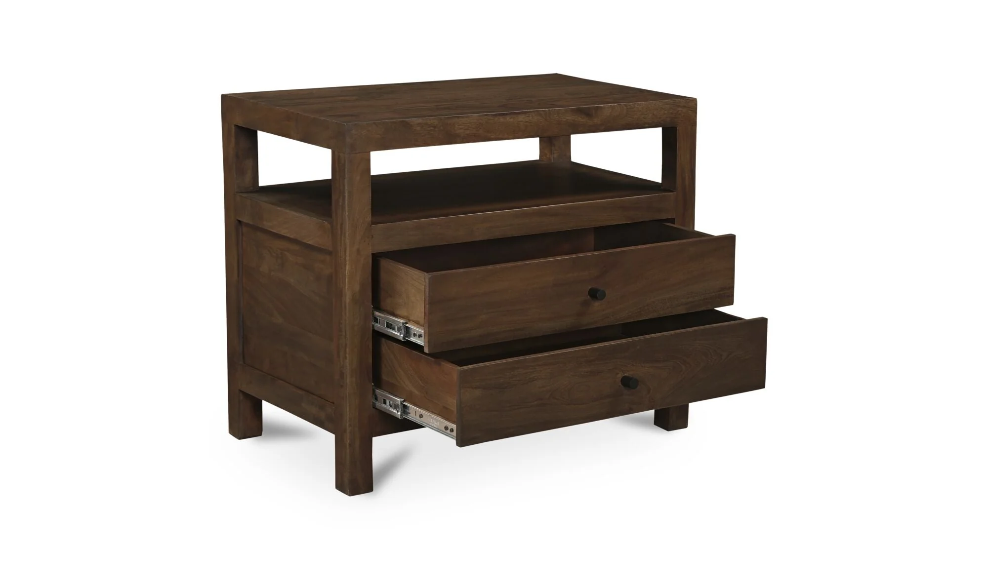 Windsor Nightstand Dark Brown - Image 2