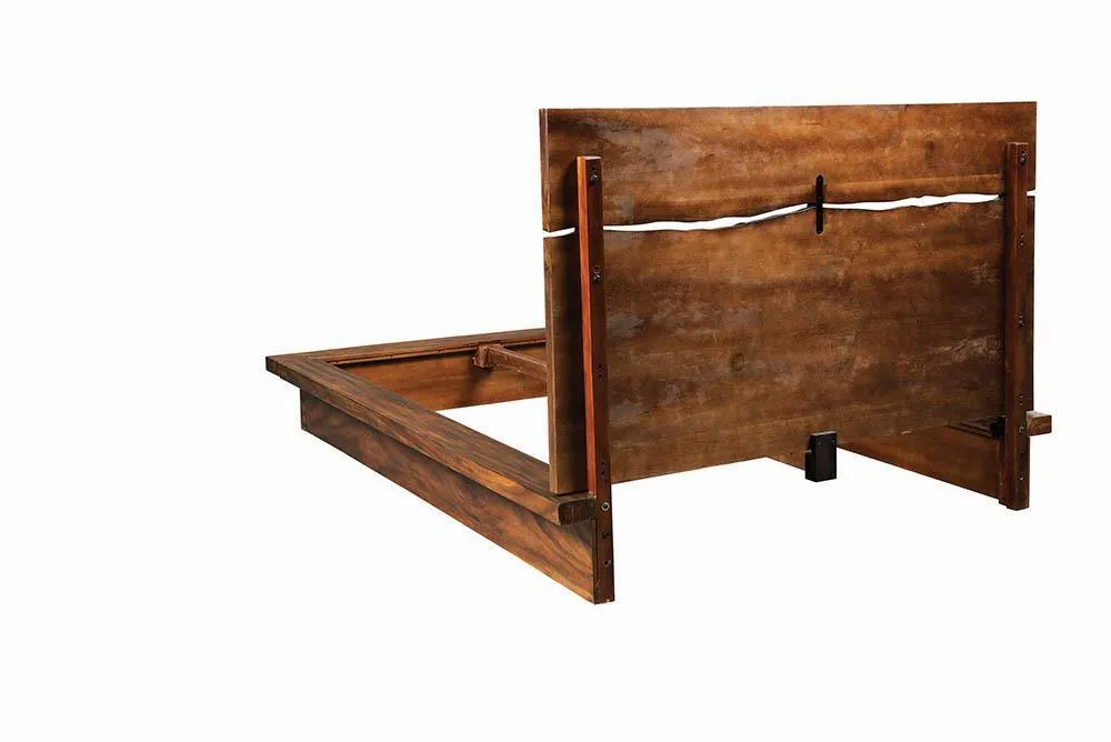 Winslow Smokey Walnut/Coffee Bean Queen Bed - Image 5