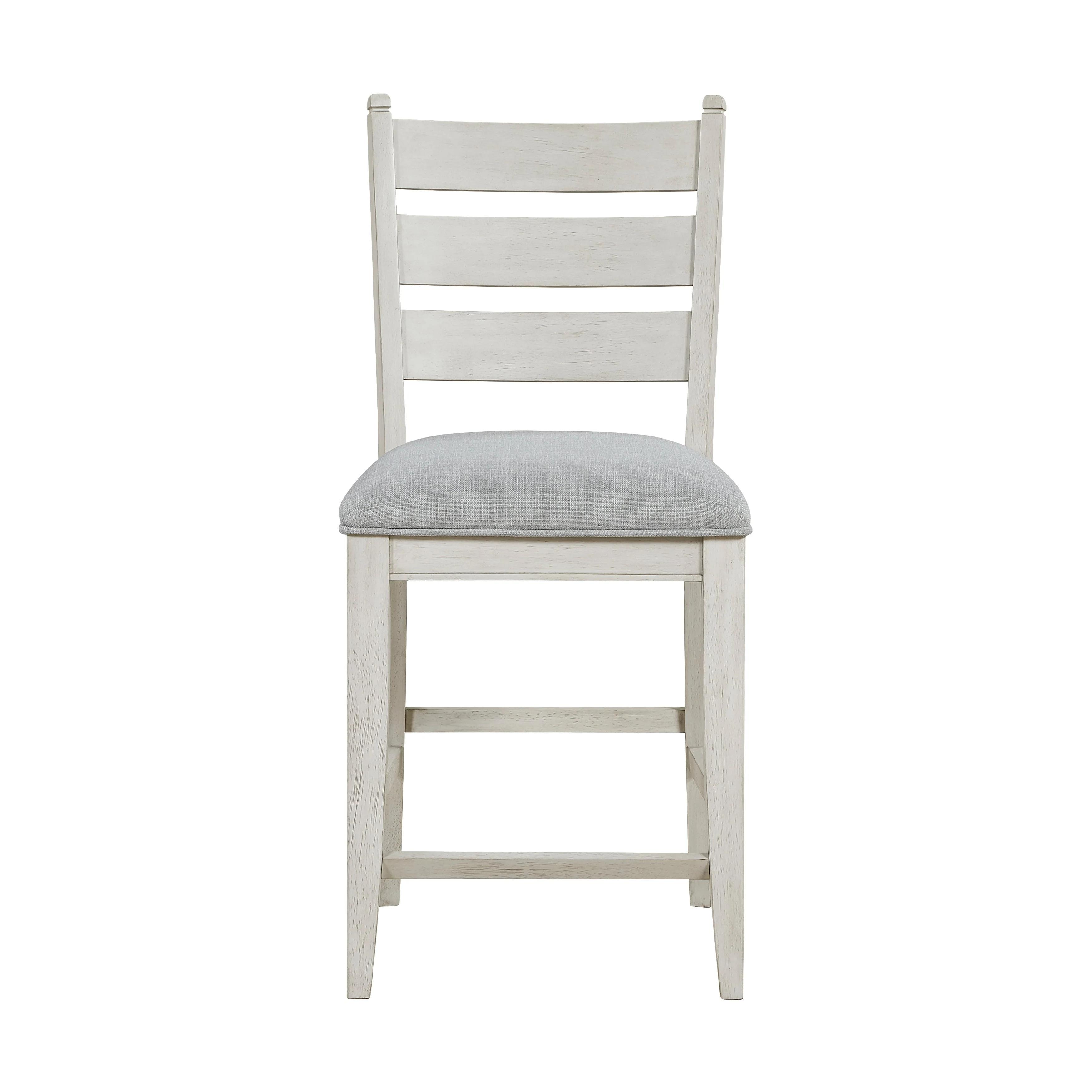 Wyatt Brown/Weathered White/Gray 91" Extendable Counter Height Set - Image 11