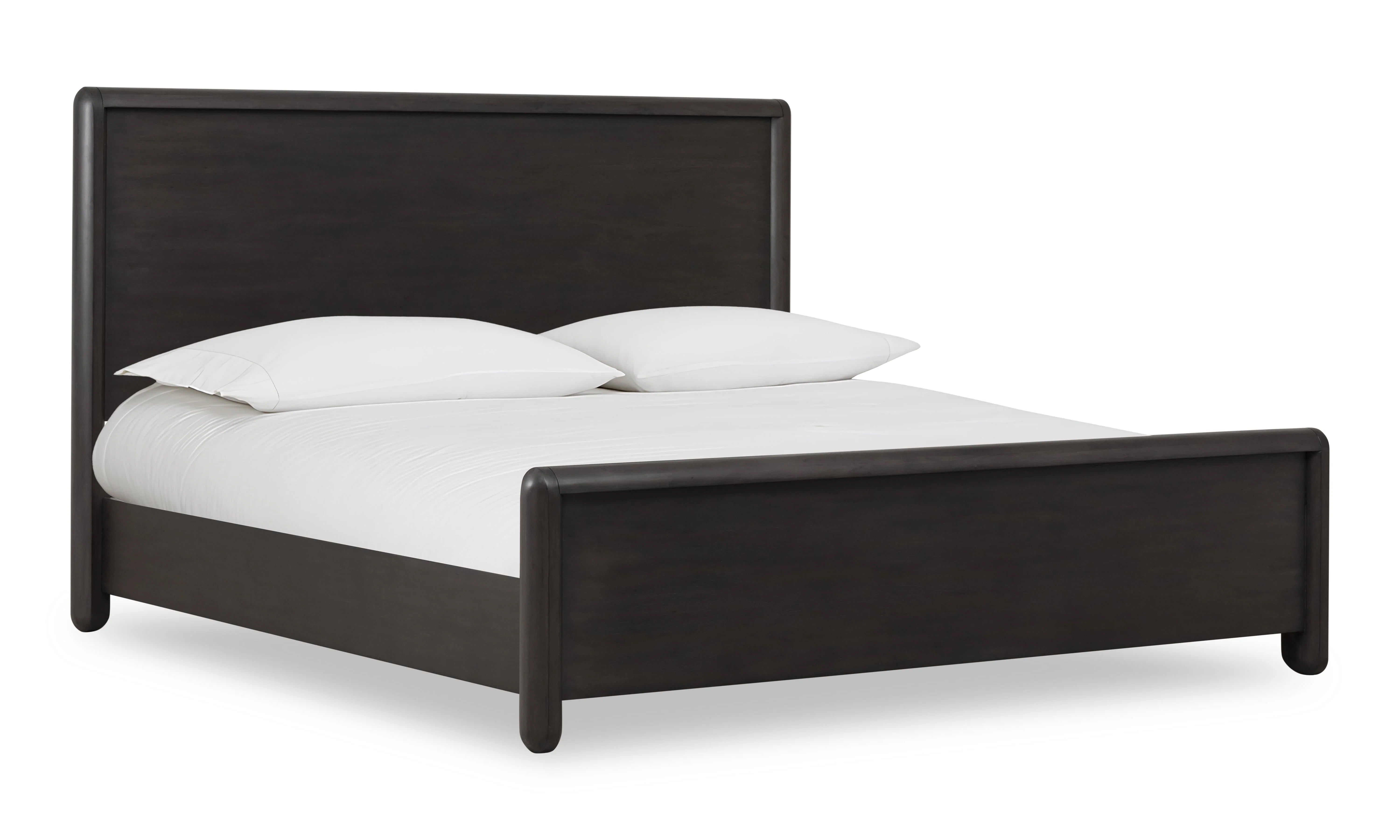 Xolani Acacia Wood Queen Platform Bed in Jaguar - Image 2