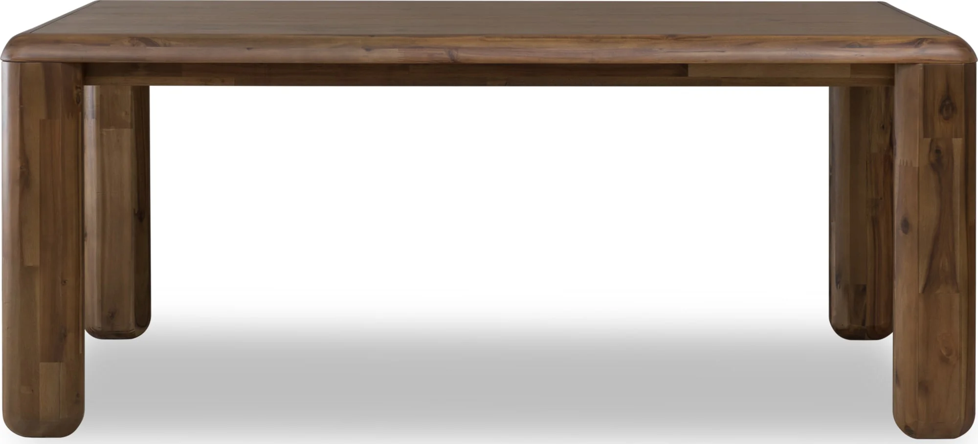 Xolani Impala Rectangular Acacia Wood Leg Dining Table - Image 3