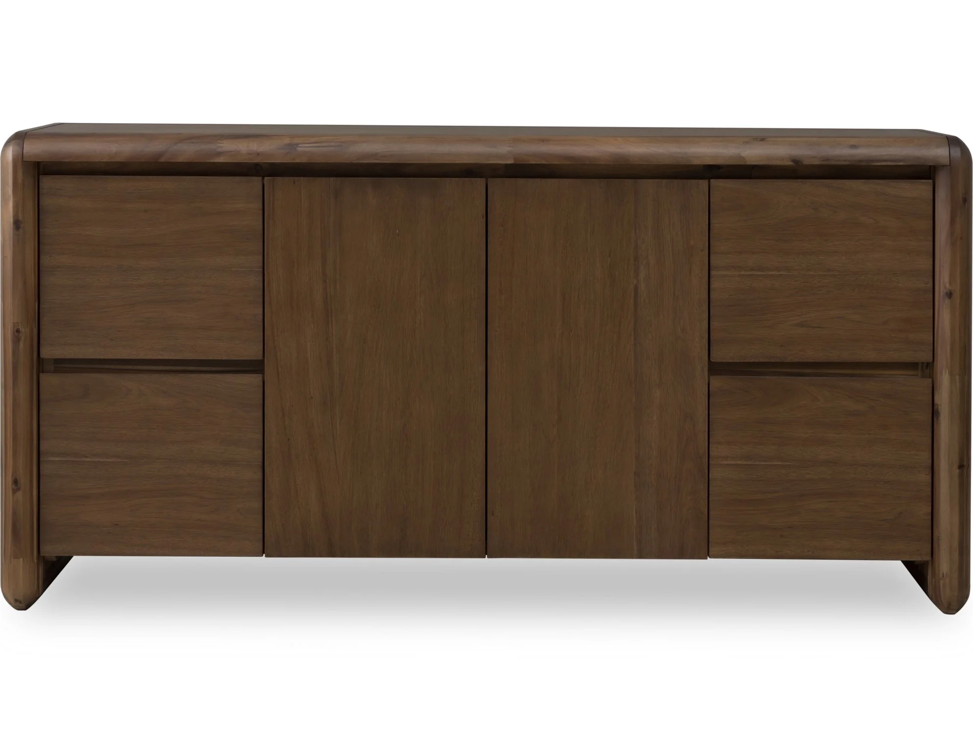 Xolani Two Door Four Drawer Acacia Wood Sideboard in Impala