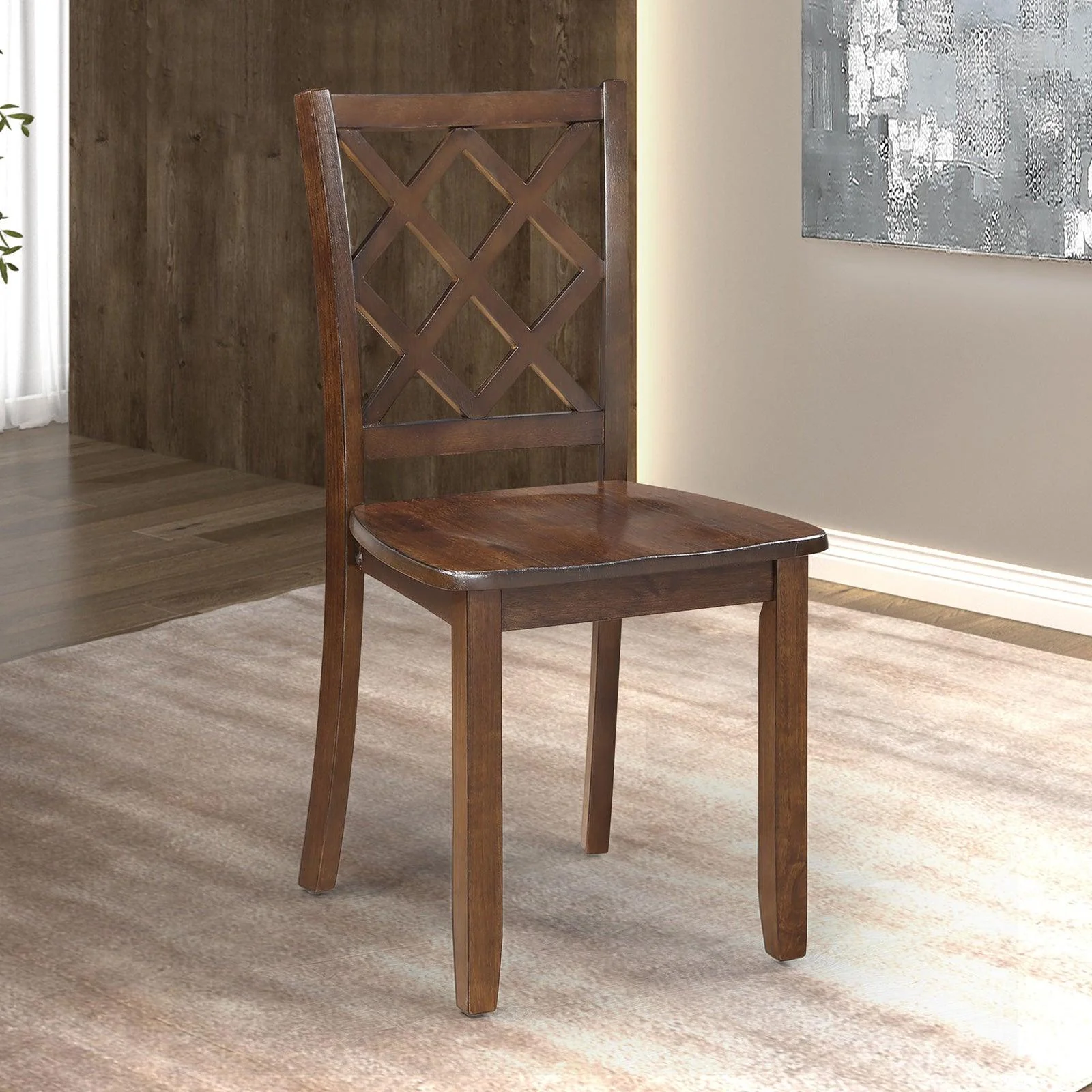 Yamhill Dark Cherry 5 Pc. Dining Table Set - Image 2