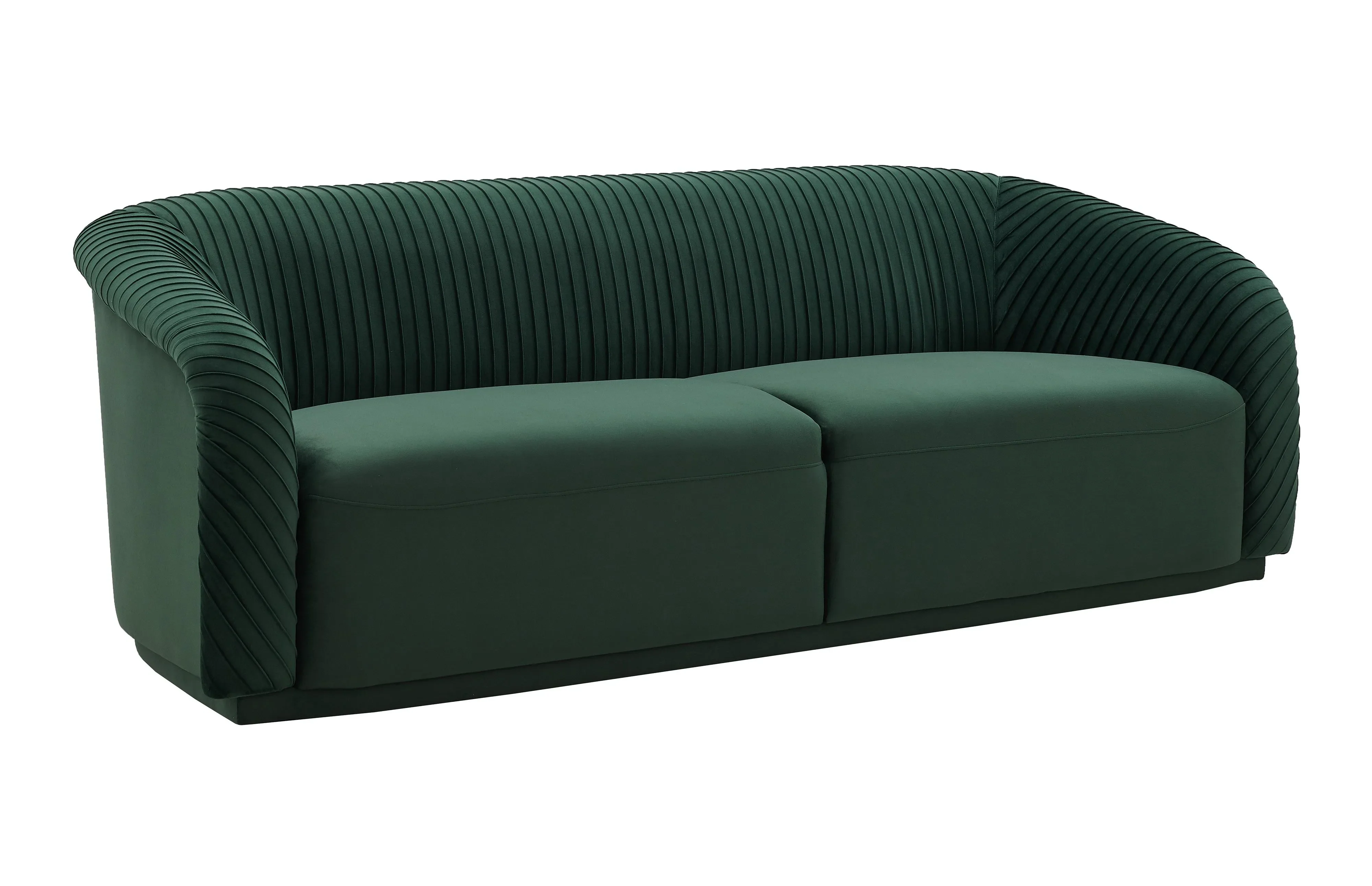 Yara Pleated Velvet Sofa by Inspire Me! Home Decor - Image 16