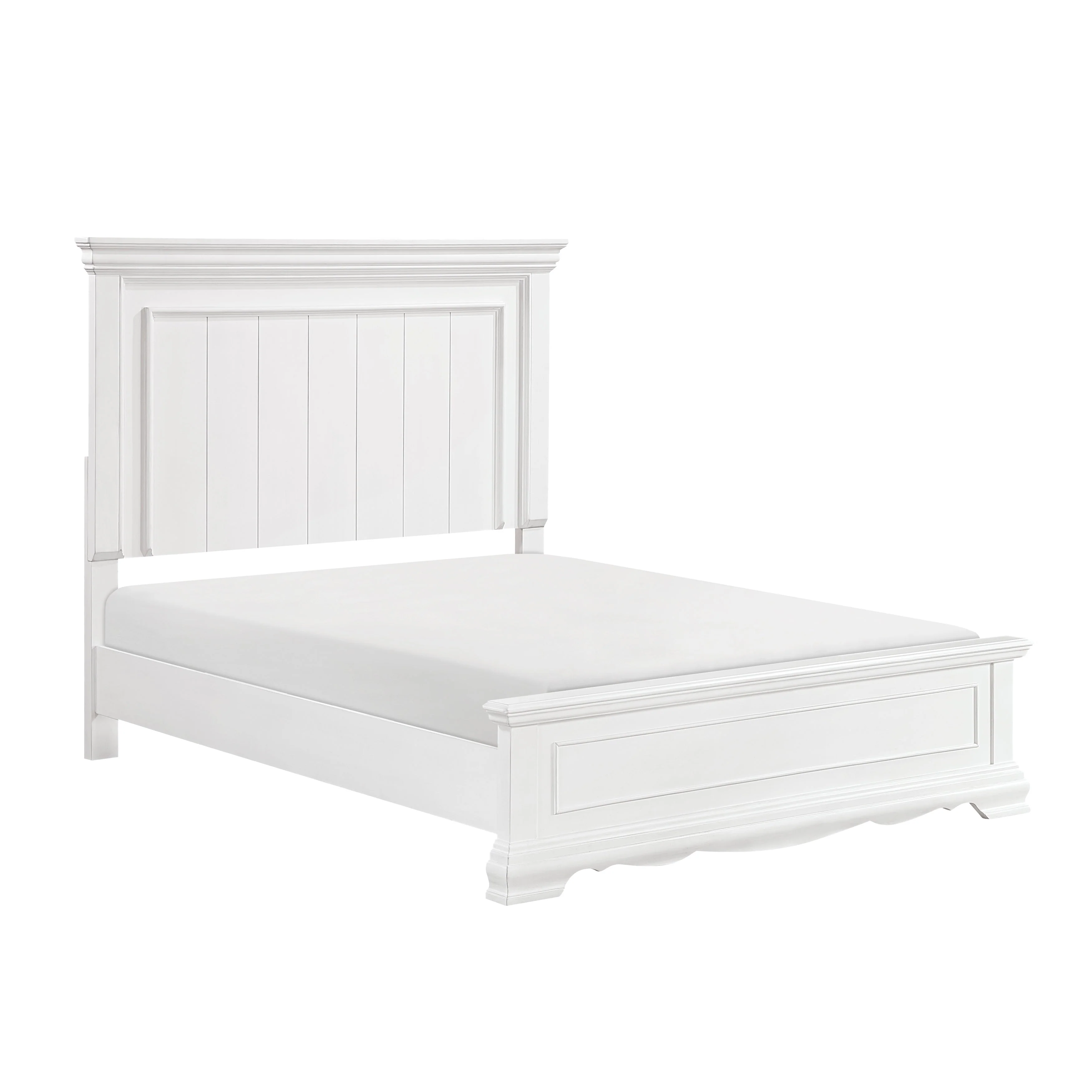 York White Panel Bedroom Set - Image 4