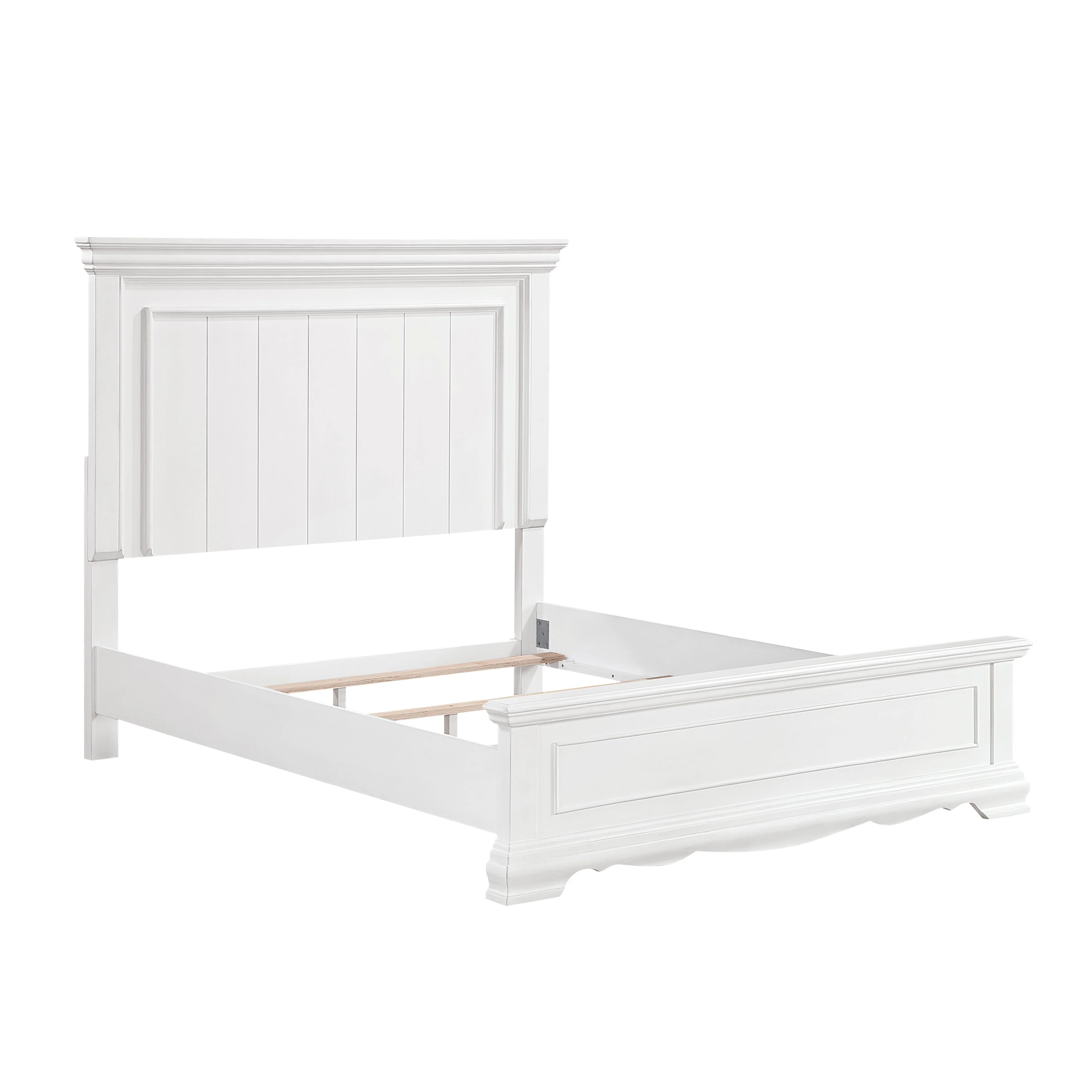 York White Panel Bedroom Set - Image 5