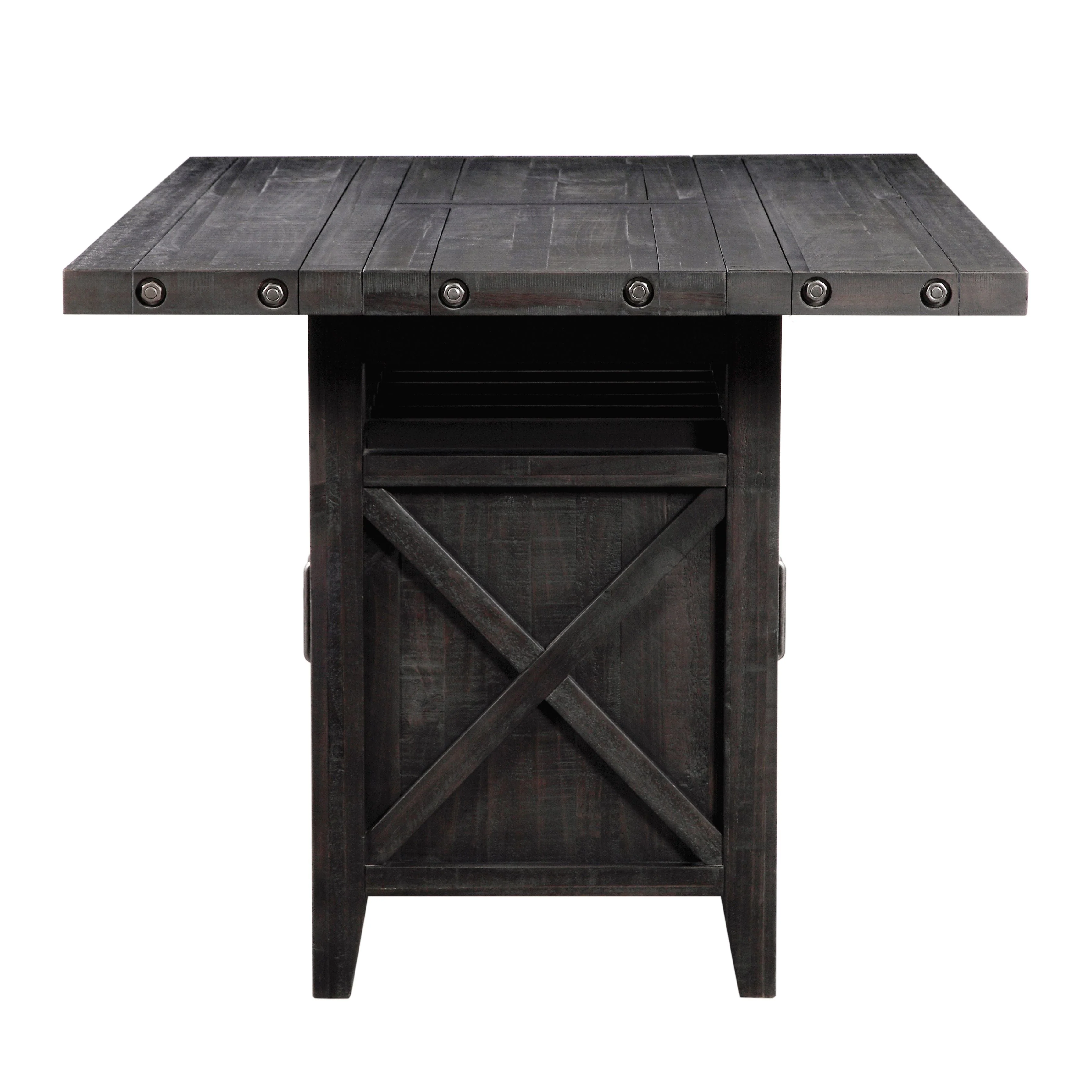 Yosemite Counter Height Rectangular Extension Table in Cafe - Image 6