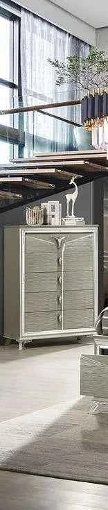 Zaya Grey Platform Bedroom Set - Image 3