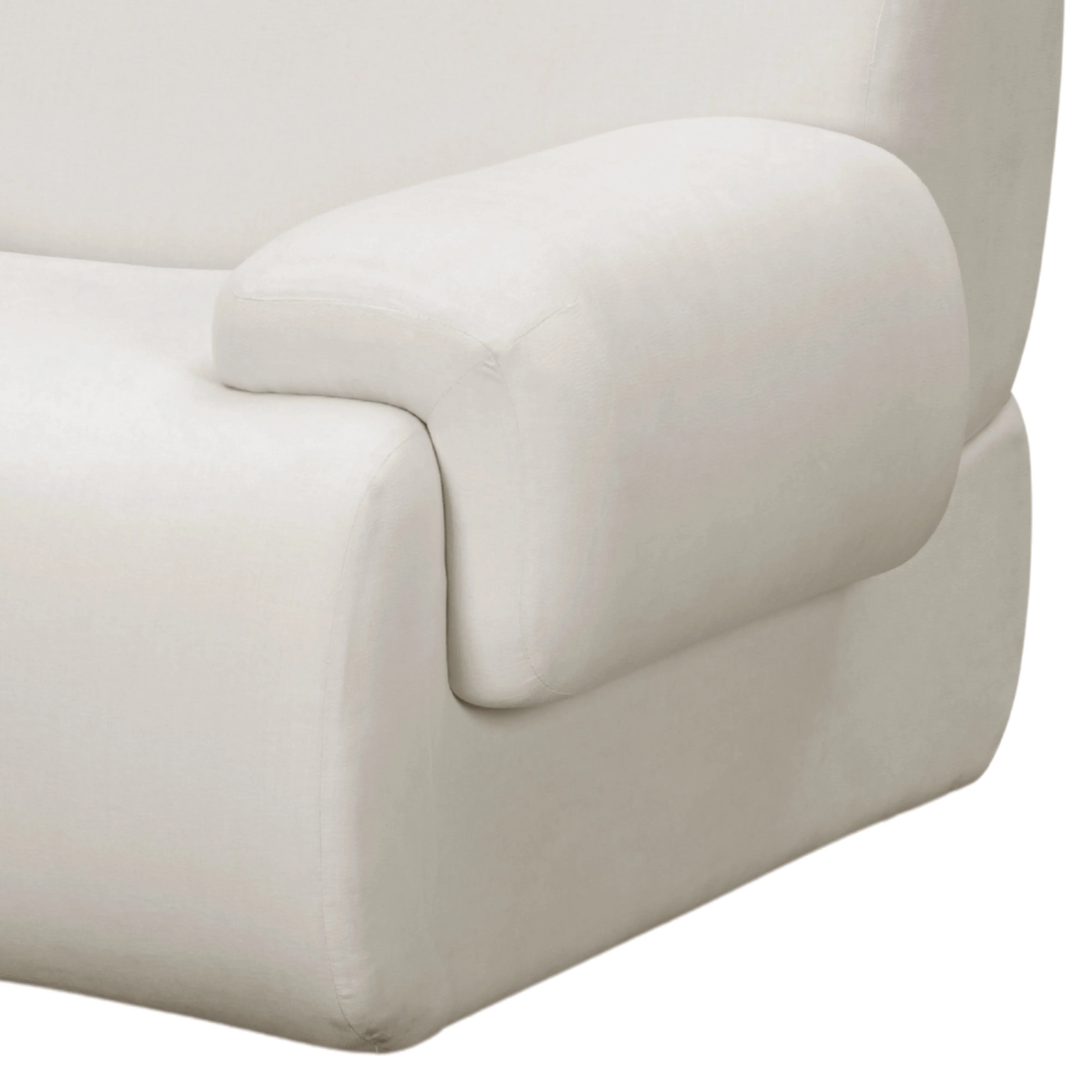 Zenith 5-Piece Contract-Grade Upcycled Fabric Modular L-Sectional - Image 8