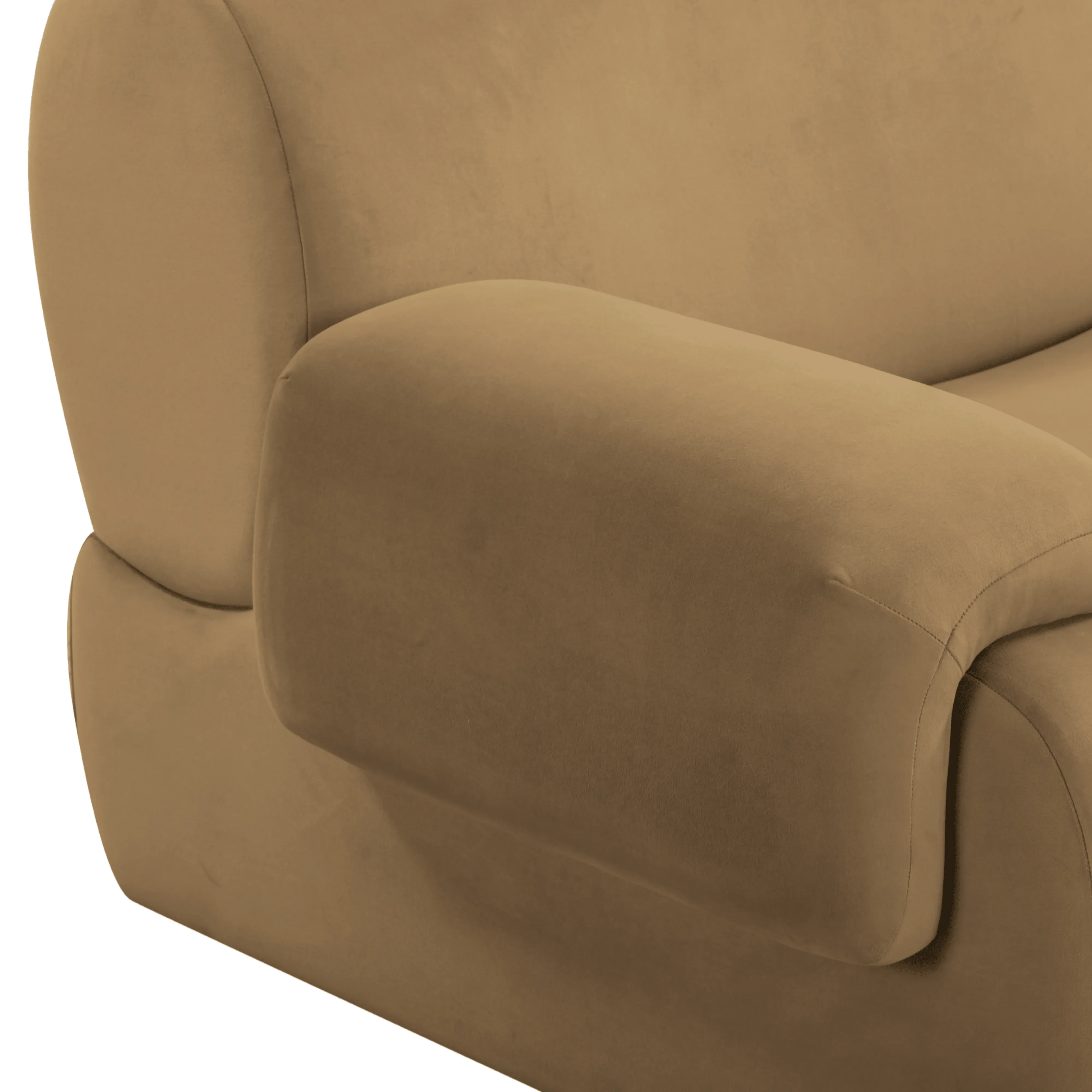 Zenith Performance Velvet Modular Corner Chair - Image 15