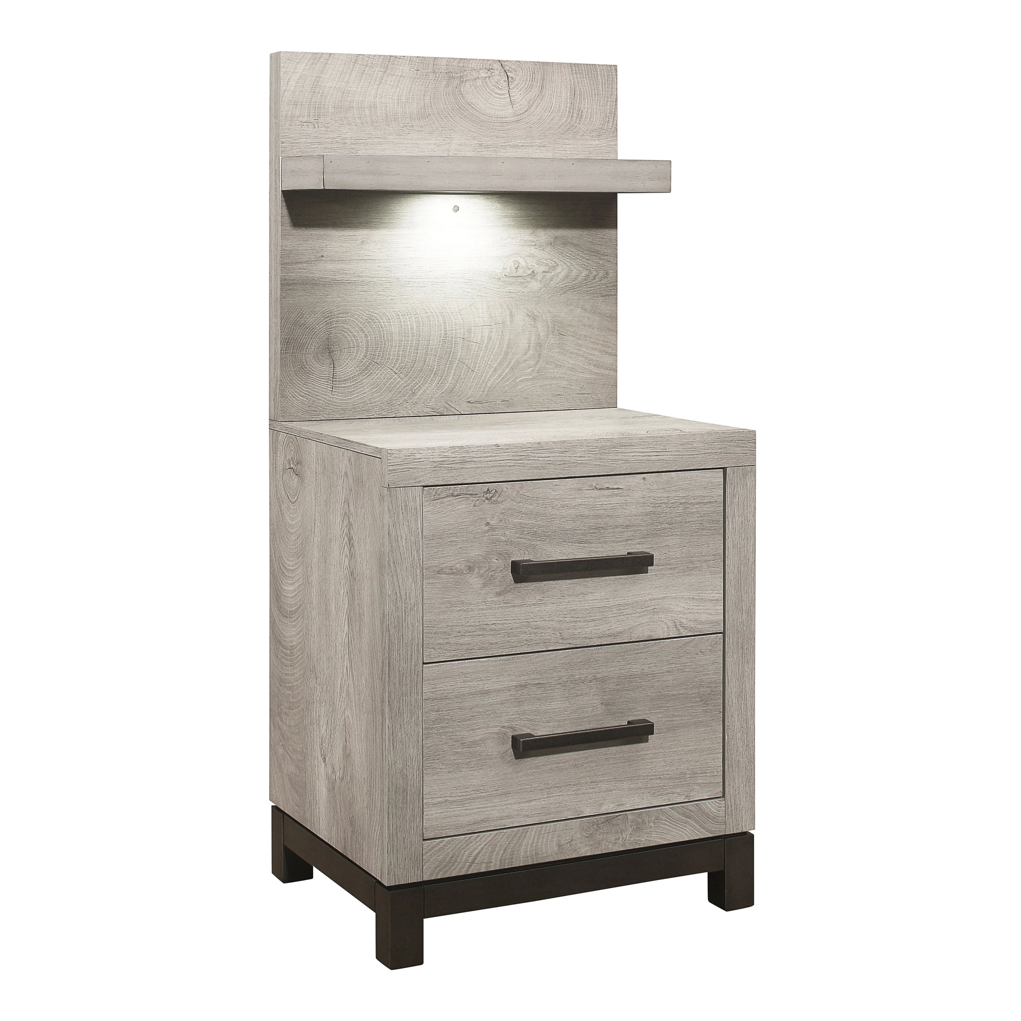 Zephyr Light Gray Youth Wall Bedroom Set - Image 7