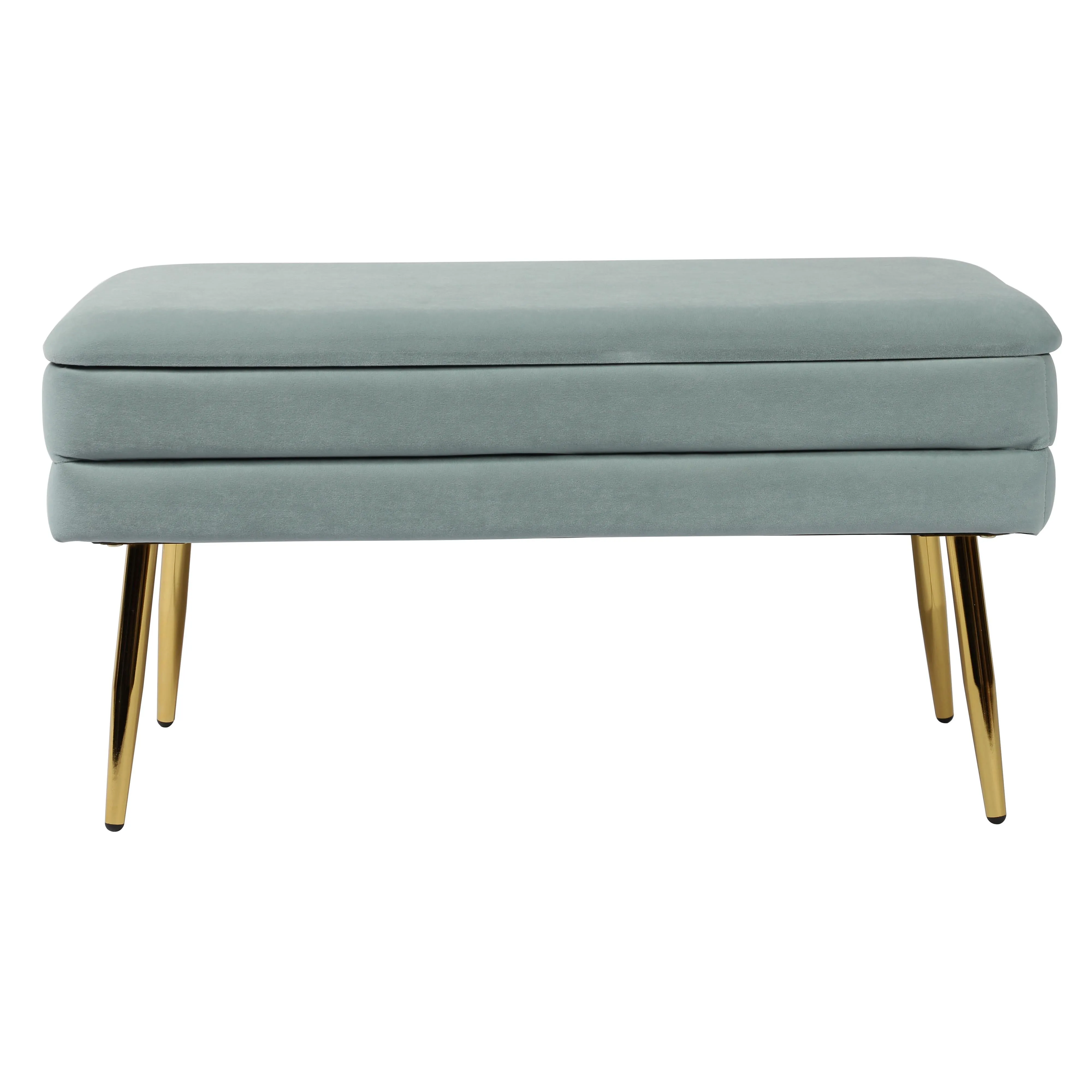 Ziva Velvet Storage Bench - Image 13