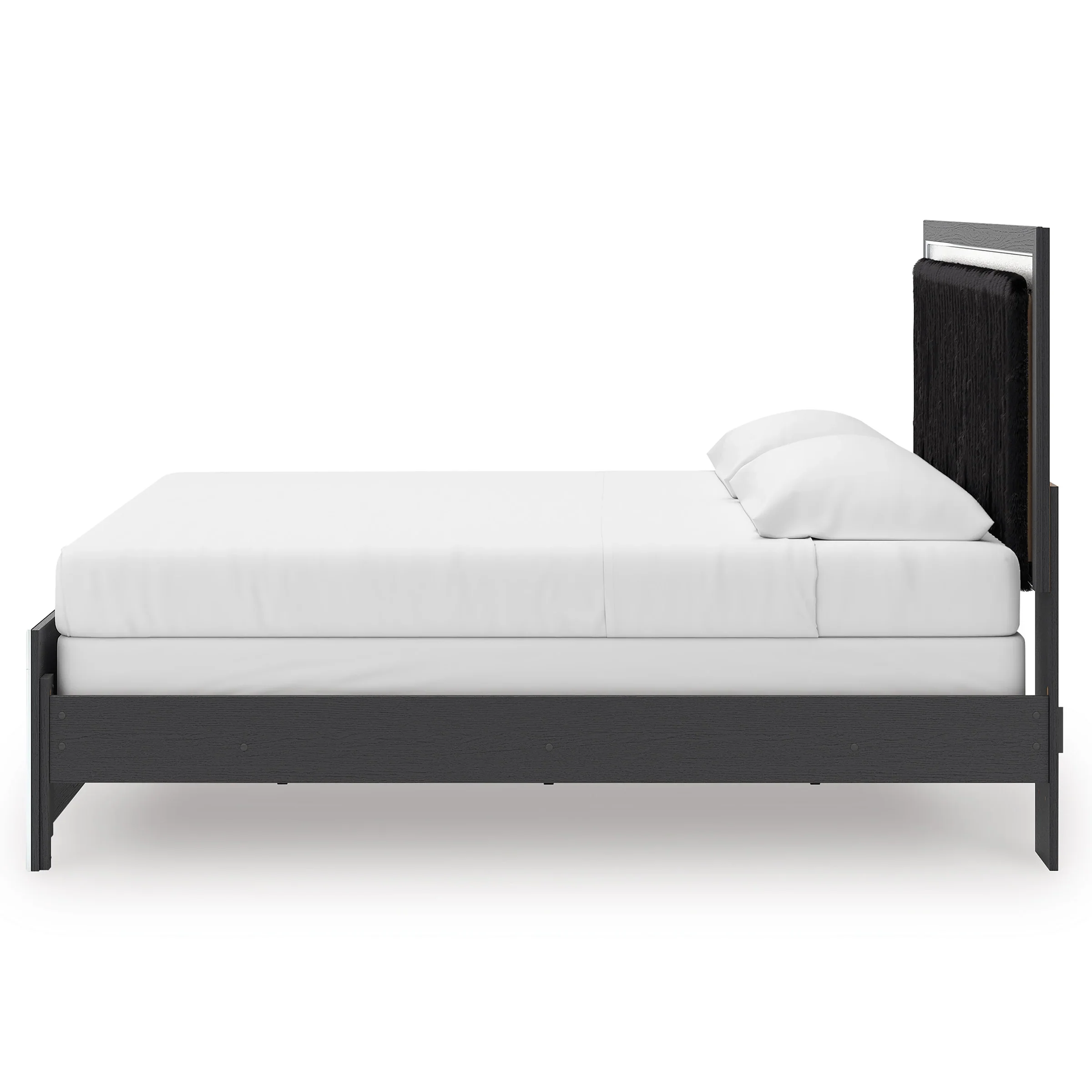 Zuraleus Black King Upholstered Panel Bed - Image 4