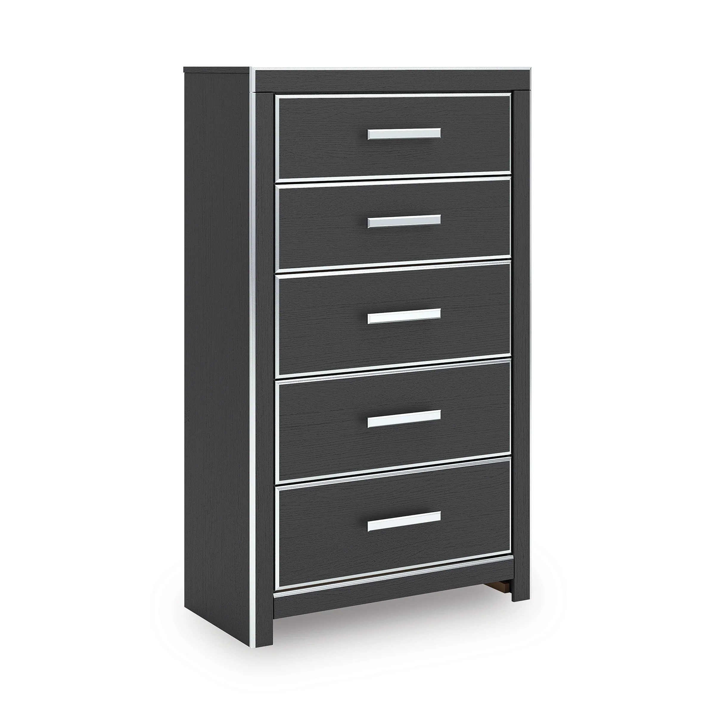 Zuraleus Black Upholstered Panel Bedroom Set - Image 14